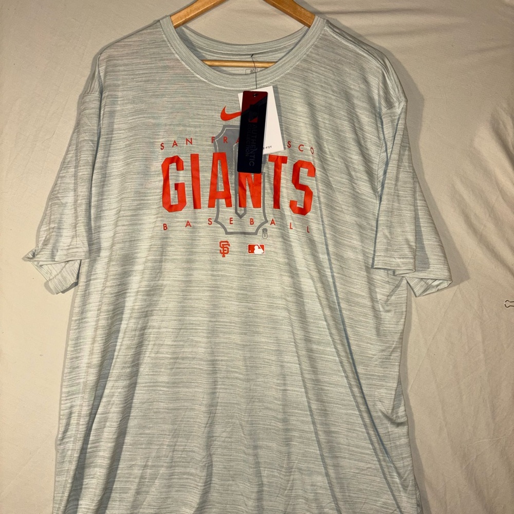 San Francisco Giants The Nike Tee Dri Fit City Connect Authentic XXL MLB
